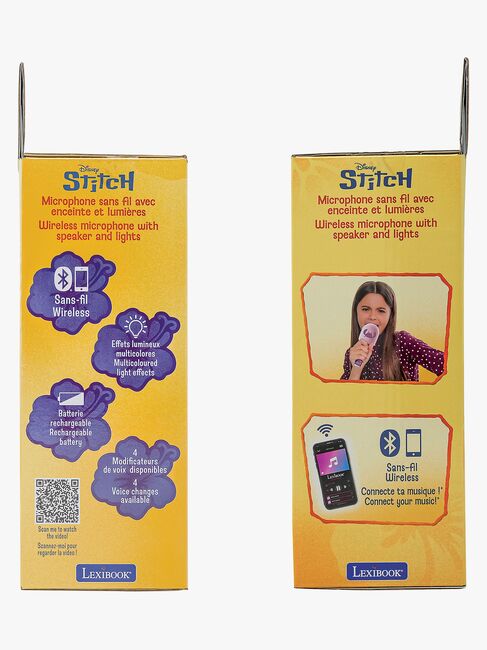 Disney Stitch Karaokemikrofoni Äänillä & Valoilla