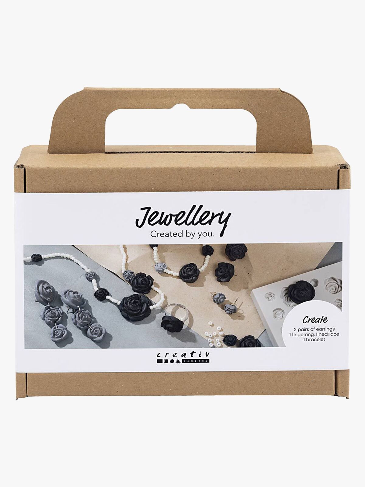 Creativ Company Askartelusetti Korut Ruusut DIY