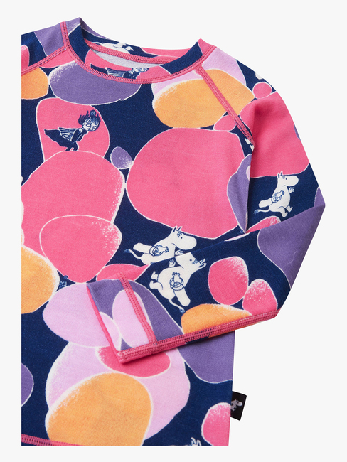 Reima Moomin Trivsam Aluskerrasto Merinovillasekoite, Soft Coral