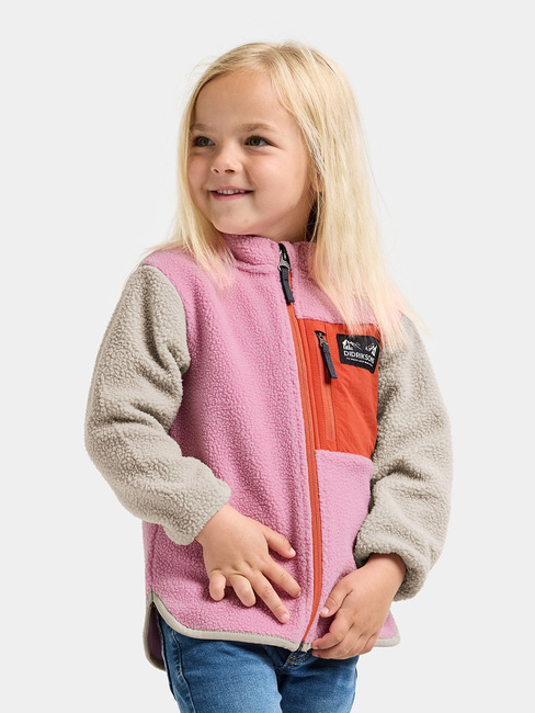 Didriksons Anten Teddytakki, Light Heather Pink