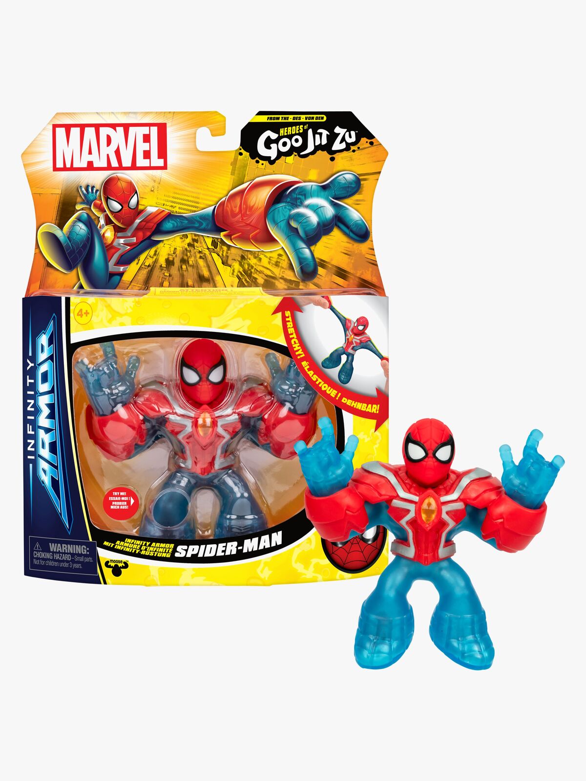 Goo Jit Zu Marvel Toimintahahmo Spiderman