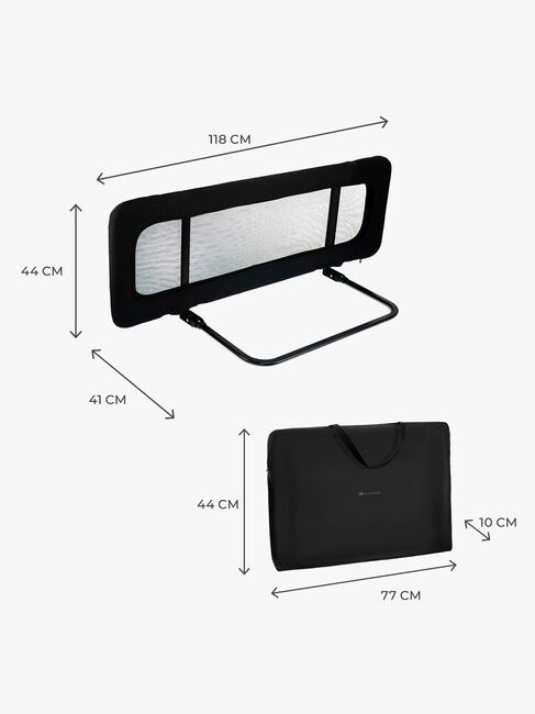 Kinderkraft Guard&Dream Turvalaita, Musta