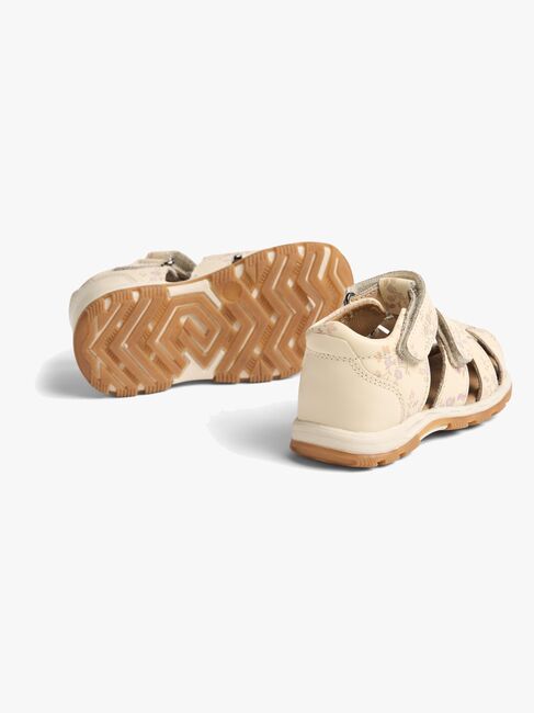 Wheat Frei Sandaalit, Apricot Flowers