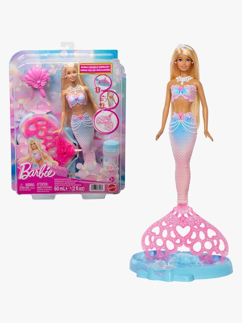 Barbie Bubble Sparkle Nukke Merenneito