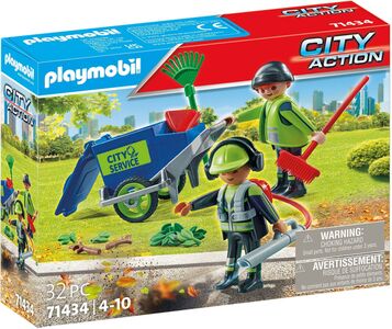 Playmobil 71434 City Life Siivoustiimi