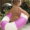 SUNNYLiFE Mini Uimarengas, Pool Party Magenta Stripe