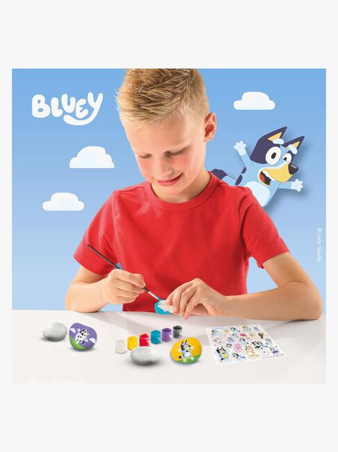 SES Creative Bluey Askartelusetti Kivimaalaus