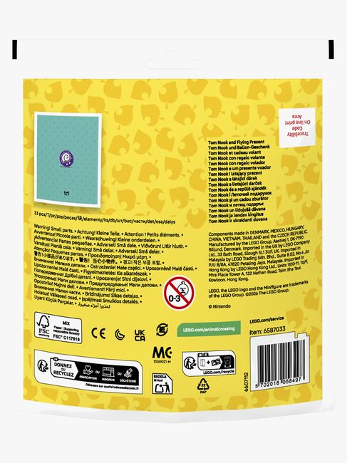 LEGO Animal Crossing 30731 Tom Nook ja lentävä lahja