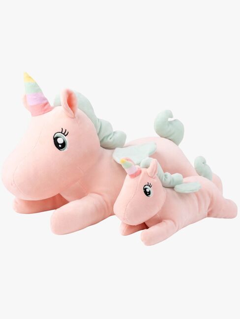 Teddykompaniet Pehmolelu Makaava Yksisarvinen 52 cm, Vaaleanpunainen