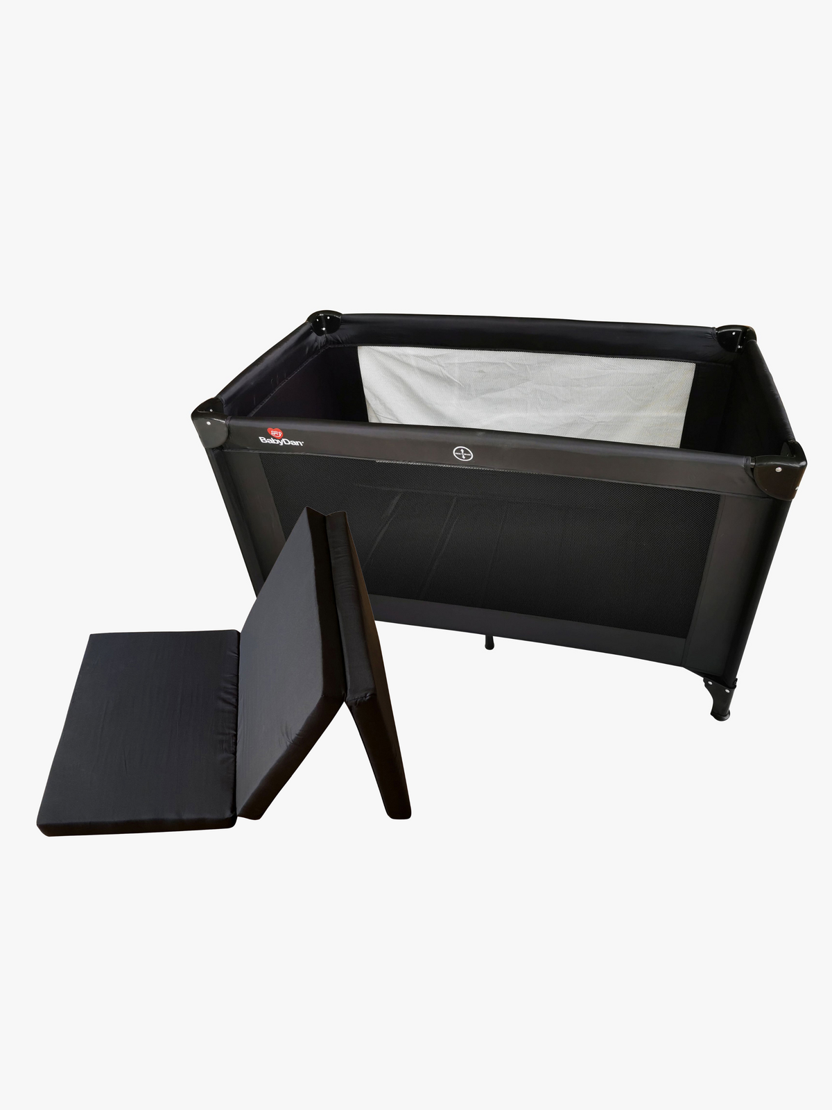 BabyDan Matkasänky + Patja, Musta