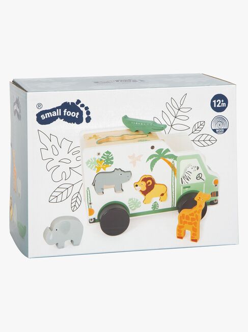 Small Foot Palikkalaatikko Safariauto