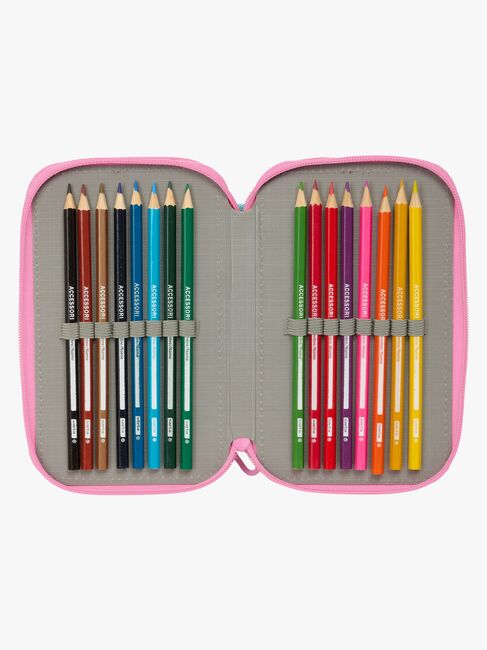 Monster High  Täytetty Kolmilokeroinen Penaali 37 Osaa, Musta