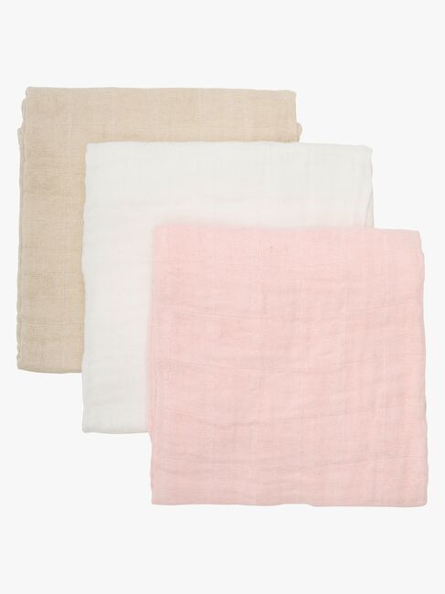 Peppi Musliiniviltti 3-pack, Veiled Rose