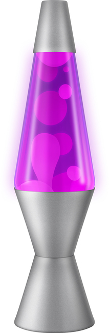 LAVA Valaisin Classic 37cm, Vaaleanpunainen/Violetti