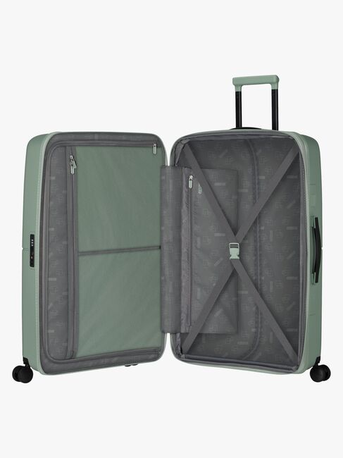 American Tourister Dashpop Spinner Matkalaukku 104-121L, Iceberg Green