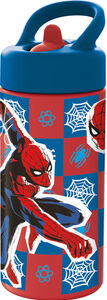 Marvel Spider-Man Sipper Juomapullo 410 ml, Punainen/sininen