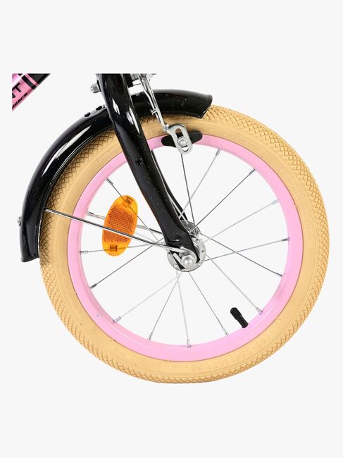 Volare  Polkupyörä + Kori 14'', Musta