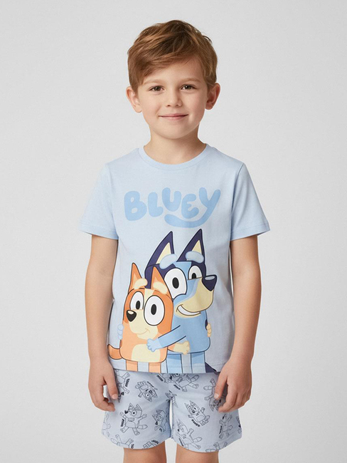 Bluey Pyjama, Vaaleansininen