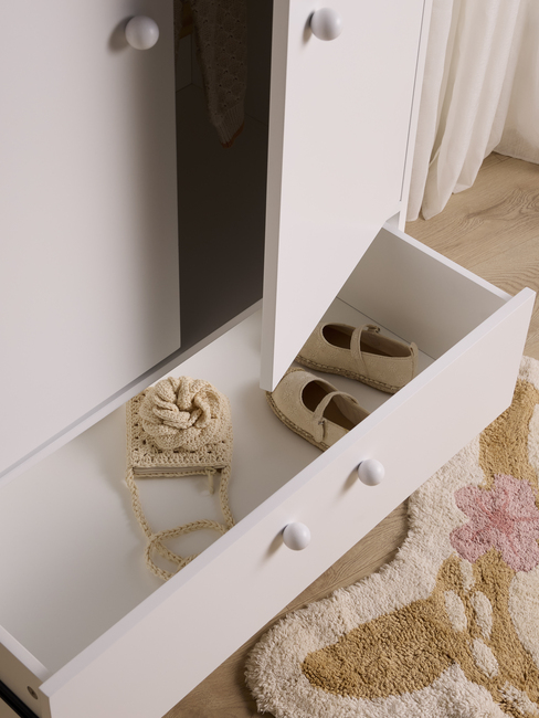 Alice & Fox Dune Vaatekaappi, White