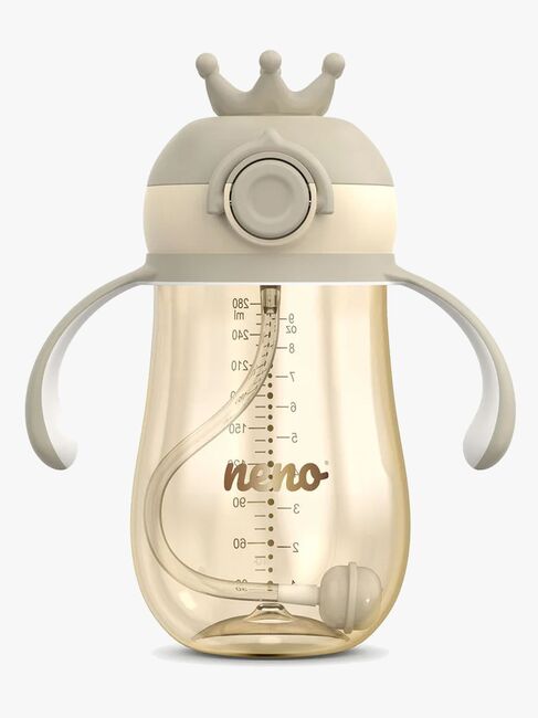 NENO MIO 2 Juomapullo 280 ml, Brown