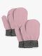 Lindberg Sundsvall Wool Glove Lapaset 2-pack, Pink/Anthracite