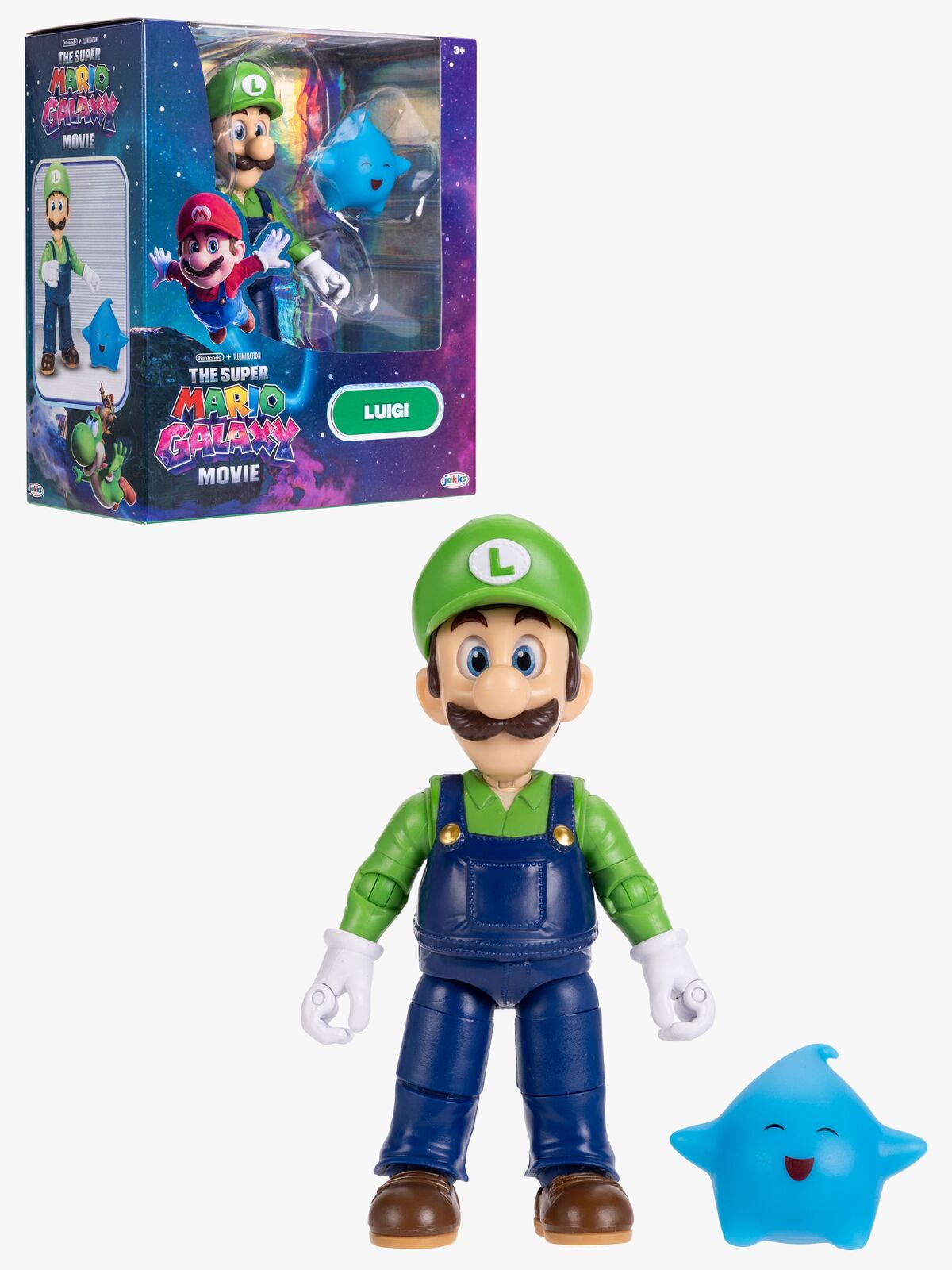 Super Mario Galaxy Movie Hahmo Luigi 13 cm