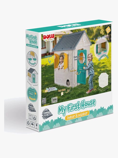 DOLU My First Leikkimökki, Sininen/Valkoinen