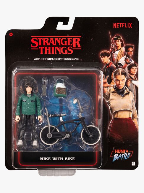 Stranger Things Keräilyfiguurit & Polkupyörä, Lajiteltu