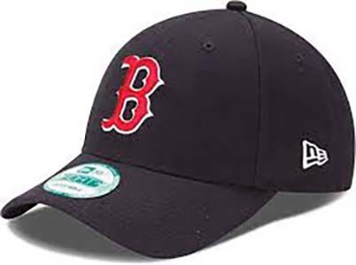 New Era Boston Red Sox League Essential 9Forty Lippalakki, Original Team Color 
