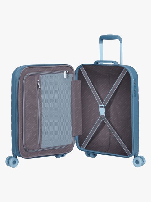 American Tourister Neovibe Spinner Matkalaukku 37-43L, Steel Blue