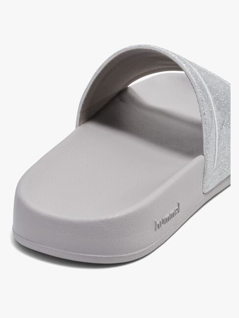 Hummel Pool Slide Glitter Jr Tossut, Lunar Rock