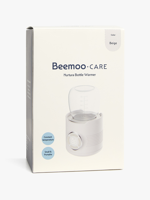 Beemoo CARE Nurtura Kannettava Tuttipullonlämmitin, Beige