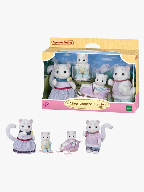 Sylvanian Families Figuurisetti Perhe Lumileopardi