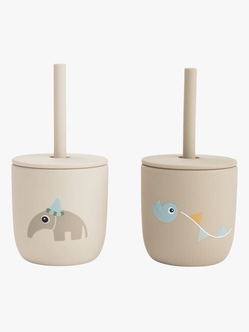 Done By Deer Celebration Pillimuki Silikoni 2-pack, Sand