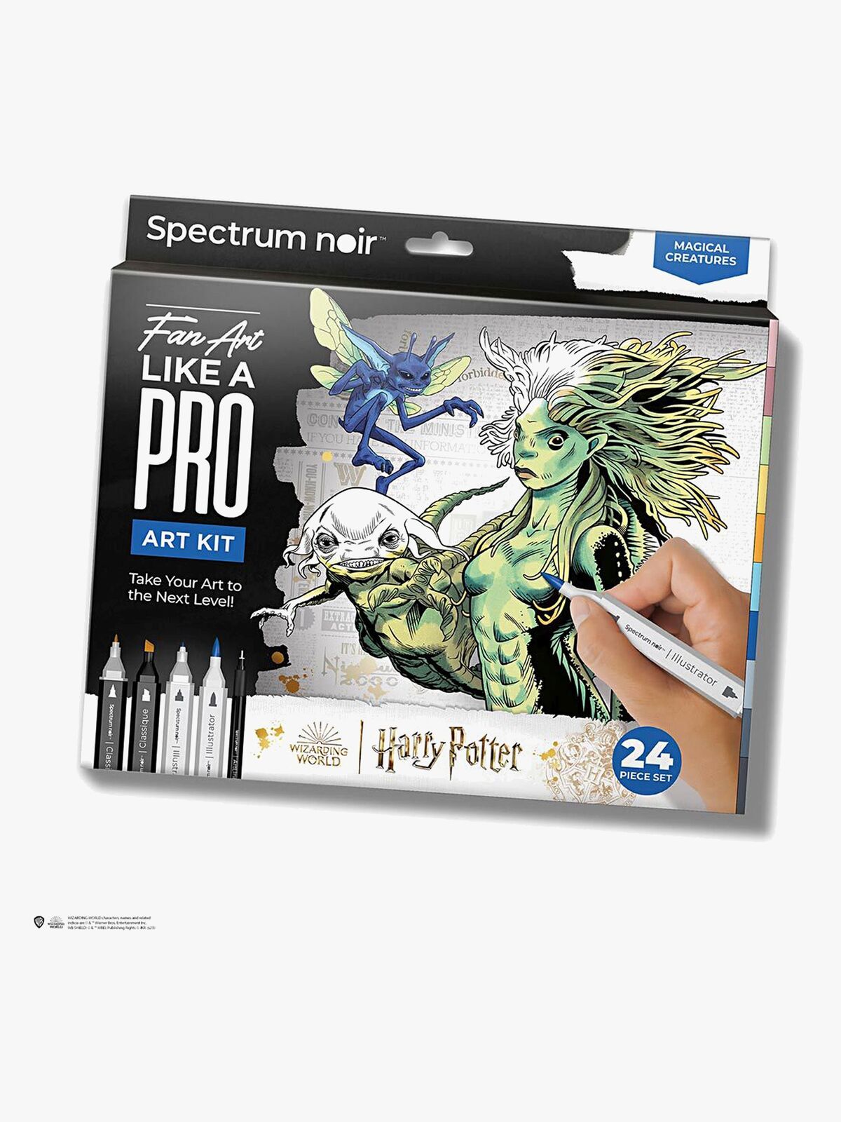 Spectrum Noir Kuvitussarja Harry Potter Taikaolennot