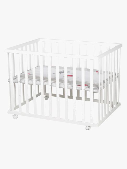 Roba Leikkikehä + Pyörät, Adam & Owl White