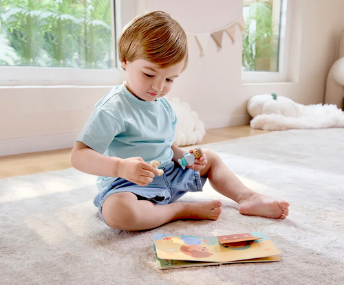 Hape Satukirja + Leikkisetti The Dog's New Friend