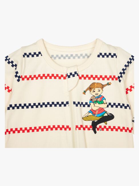 Peppi Pitkätossu  Ruudullinen Pyjama, Kitt