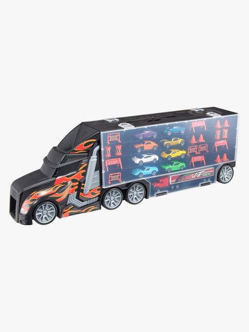 Teamsterz Metro City Leikkisetti Auto Transporter + 8 Autoa