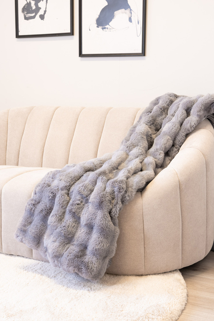 KMCarpets Bubble Viltti 130x170, Harmaa