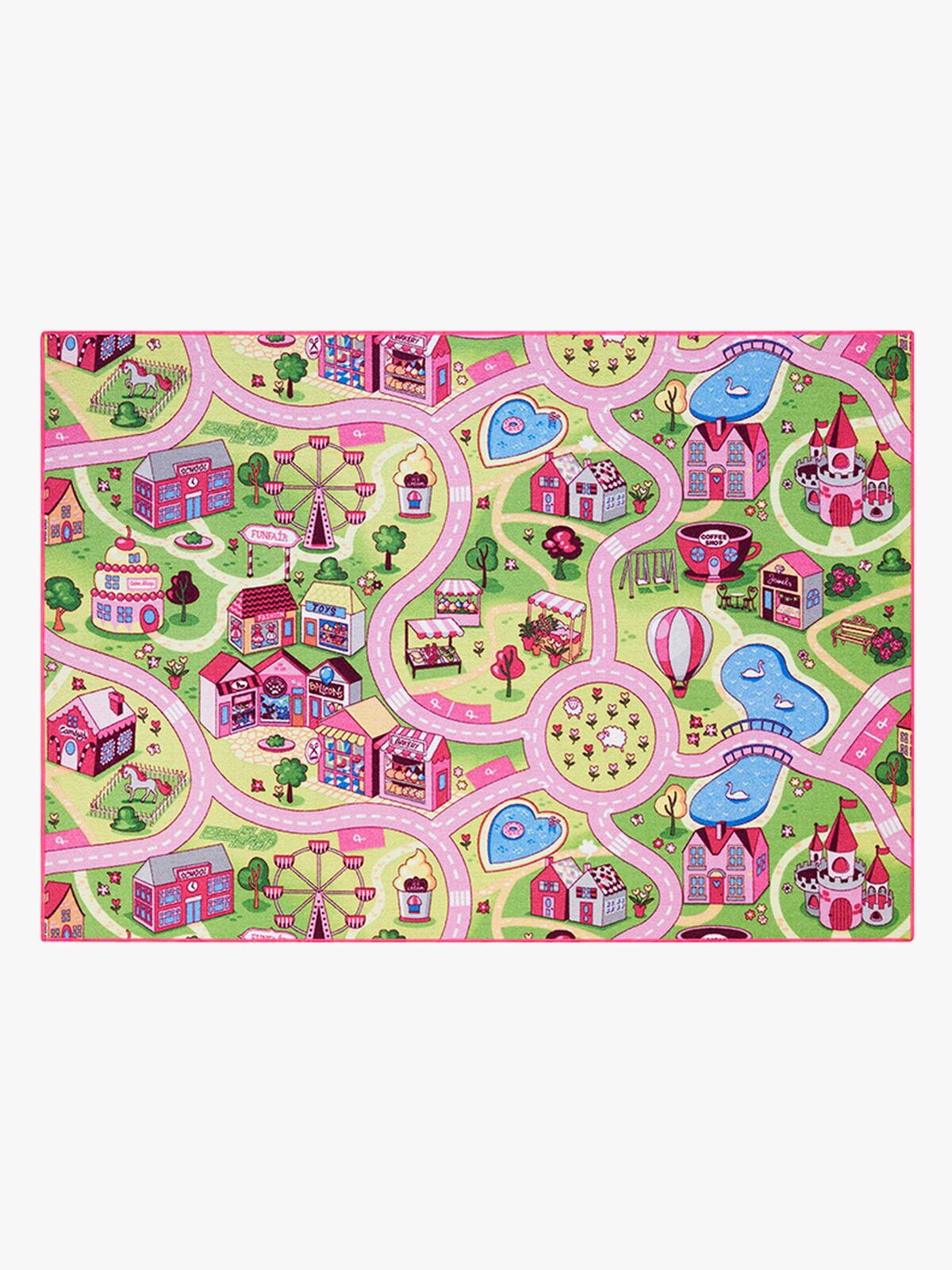 Rebel Roads Leikkialusta Fairground Life 140x200