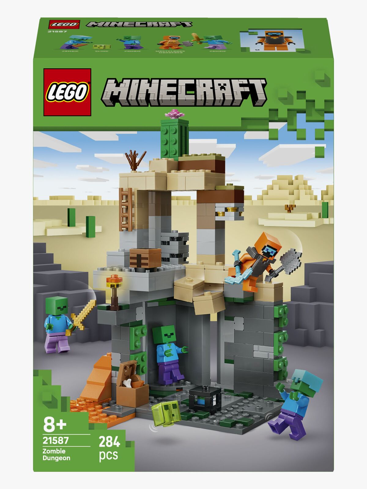LEGO Minecraft 21587 Zombityrmä