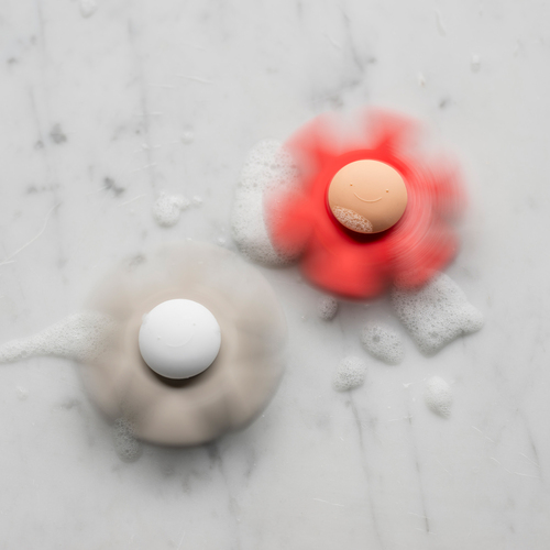 Nattou Soft Silicone Spinneri + Imukuppi, Clay