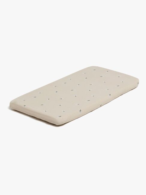 Alice & Fox TWIGGIE Muotoonommeltu Aluslakana Kehto 40x90, Beige