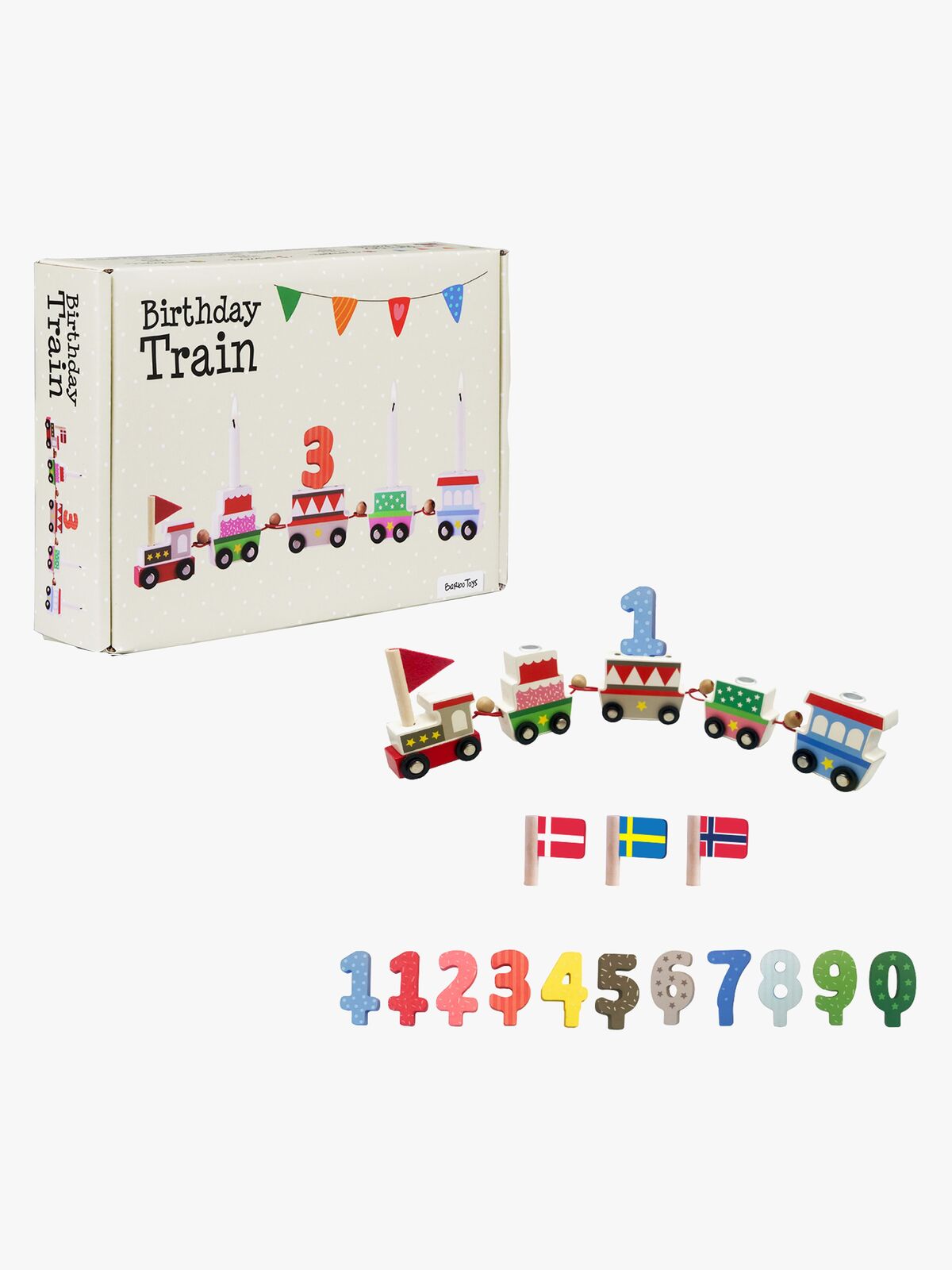 Barbo Toys Syntymäpäiväjuna Puu