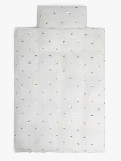 Alice & Fox AVIVA Pussilakanasetti Pinnasänky 100x130, Valkoinen