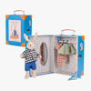 Moulin Roty Matkavaatekaappi + Nukke Sylvain