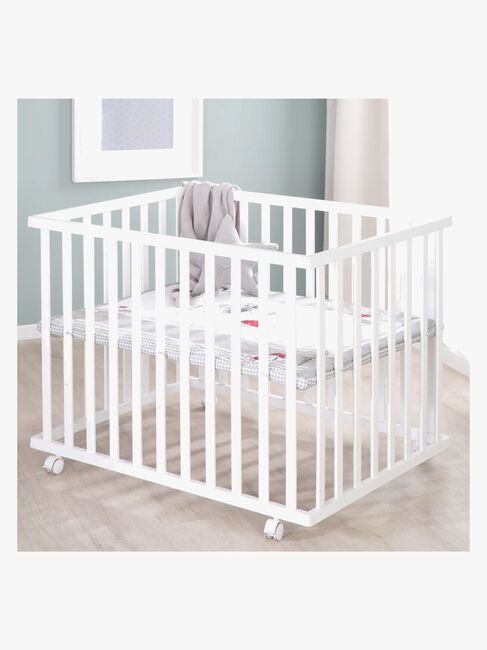 Roba Leikkikehä + Pyörät, Adam & Owl White