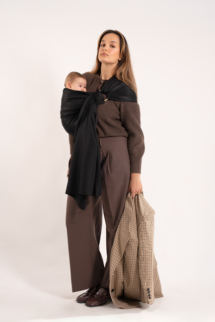 Love Radius No Knot Woven Rengaskantoliina, Black