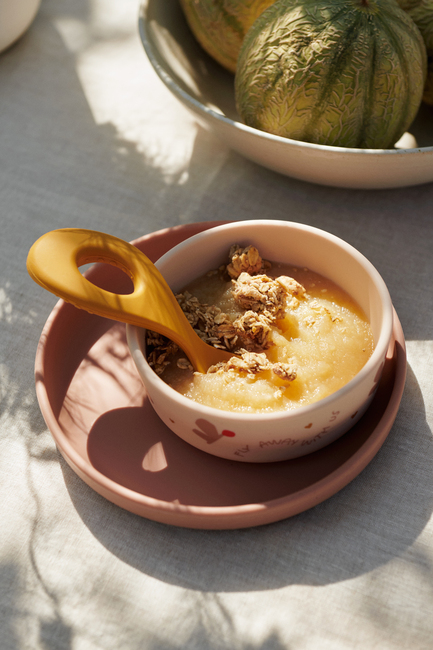 LIEWOOD Vivi  Kuvioitu Ruokintasarja Silikoni, Butterfly/Apple blossom